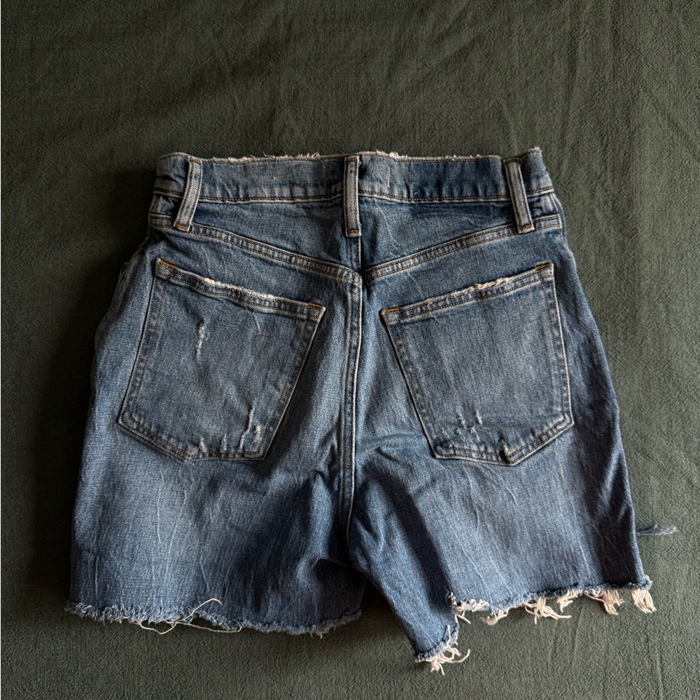 Abercrombie Distressed Denim Shorts - Picture 2 of 2
